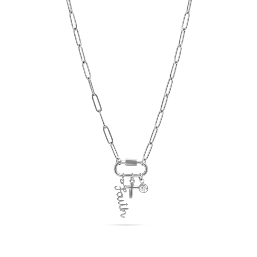 Faith Charm Necklace - Image 3